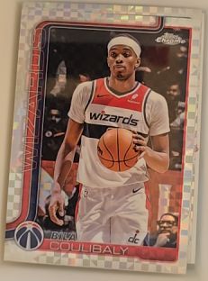 2025-26 Topps Chrome #208 Bilal Coulibaly — front