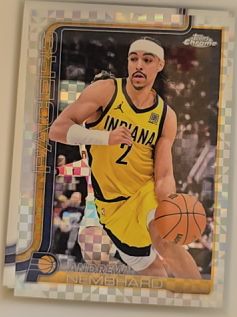 2025-26 Topps Chrome #97 Andrew Nembhard — front