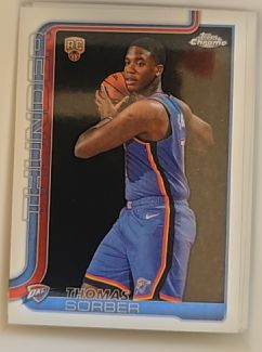 2025-26 Topps Chrome #265 Thomas Sorber — front
