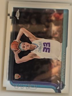 2025-26 Topps Chrome #279 Liam McNeely — front