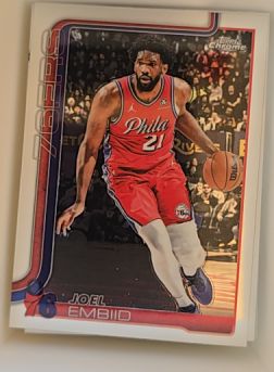 2025-26 Topps Chrome #149 Joel Embiid — front
