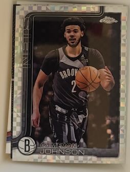 2025-26 Topps Chrome #84 Cameron Johnson — front