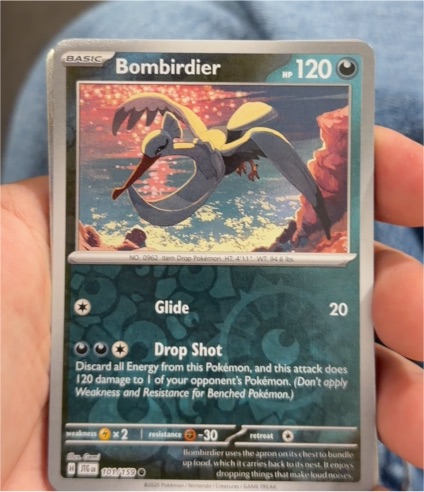 2023 Pokémon SV09: Journey Together #101 Bombirdier — front