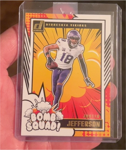 2024 Panini Donruss #20 Justin Jefferson Bomb Squad — front