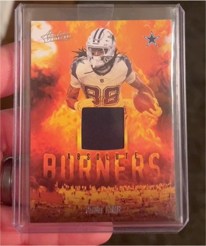2025 Panini Absolute #ABU-CLA CeeDee Lamb Absolute Burners — front
