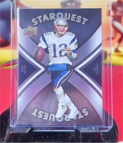 2008 Upper Deck Starquest #SQ29 Tom Brady — front