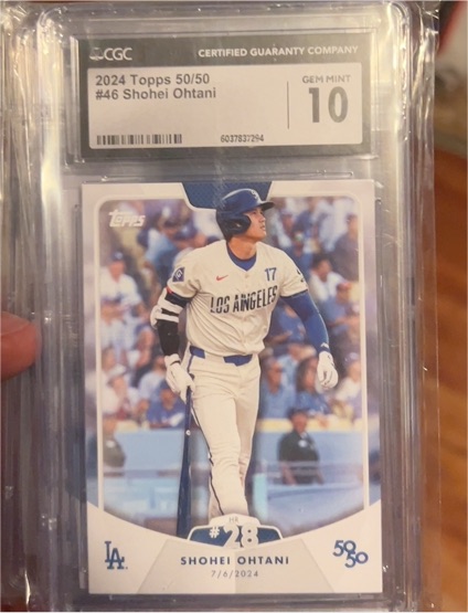 2024 Topps 50/50 #46 Shohei Ohtani — front