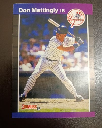 1989 Donruss #74 Don Mattingly — front