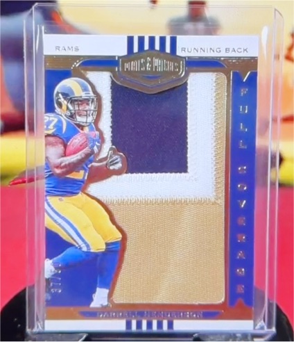 2016 Panini Plates & Patches Full Coverage #FC-TG Todd Gurley — front