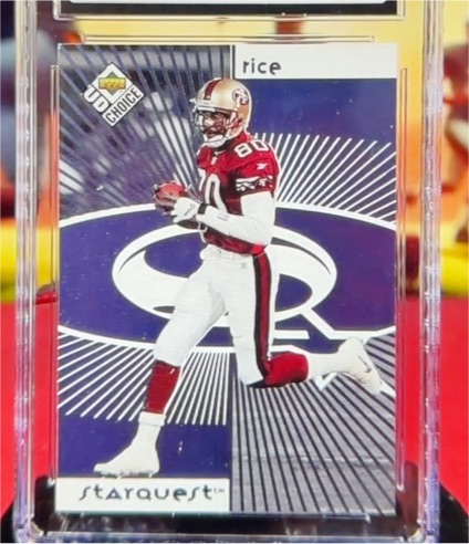 1998 Upper Deck Choice Starquest #2 Jerry Rice — front