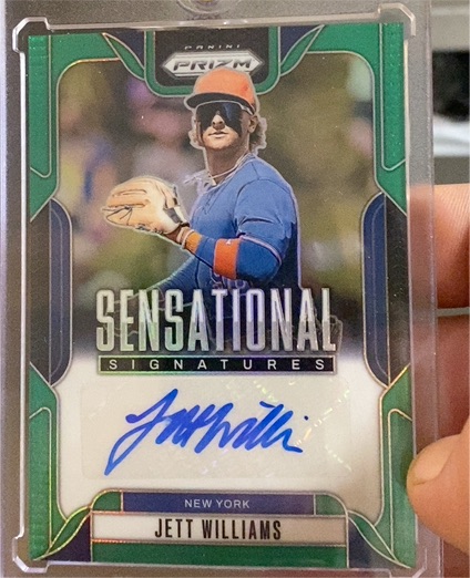 2025 Panini Prizm Sensational Signatures #SS-JW Jett Williams — front