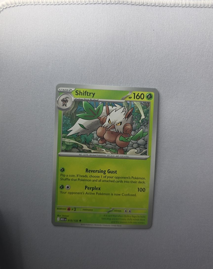 2025 Pokemon Mega Evolutions #015 Shiftry — front
