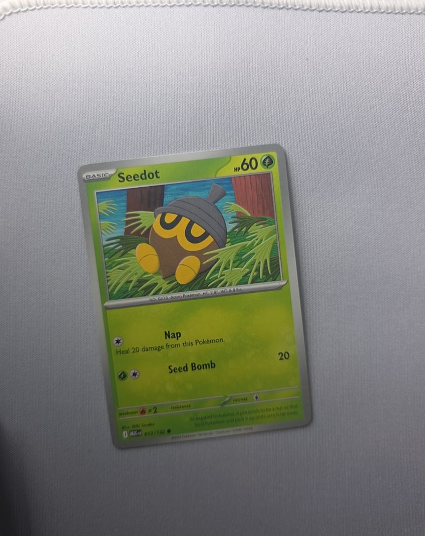2023 Pokemon Mega Evolution #013 Seedot — front