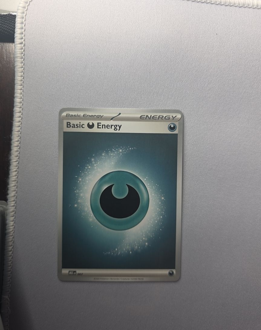 2023 Pokémon Scarlet & Violet #007 Basic Darkness Energy — front