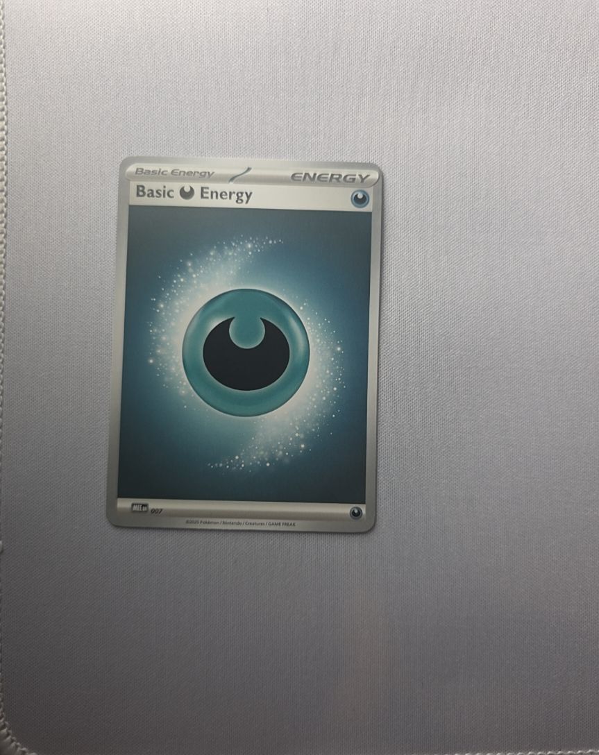 2023 Pokémon Scarlet & Violet #007 Darkness Energy — front