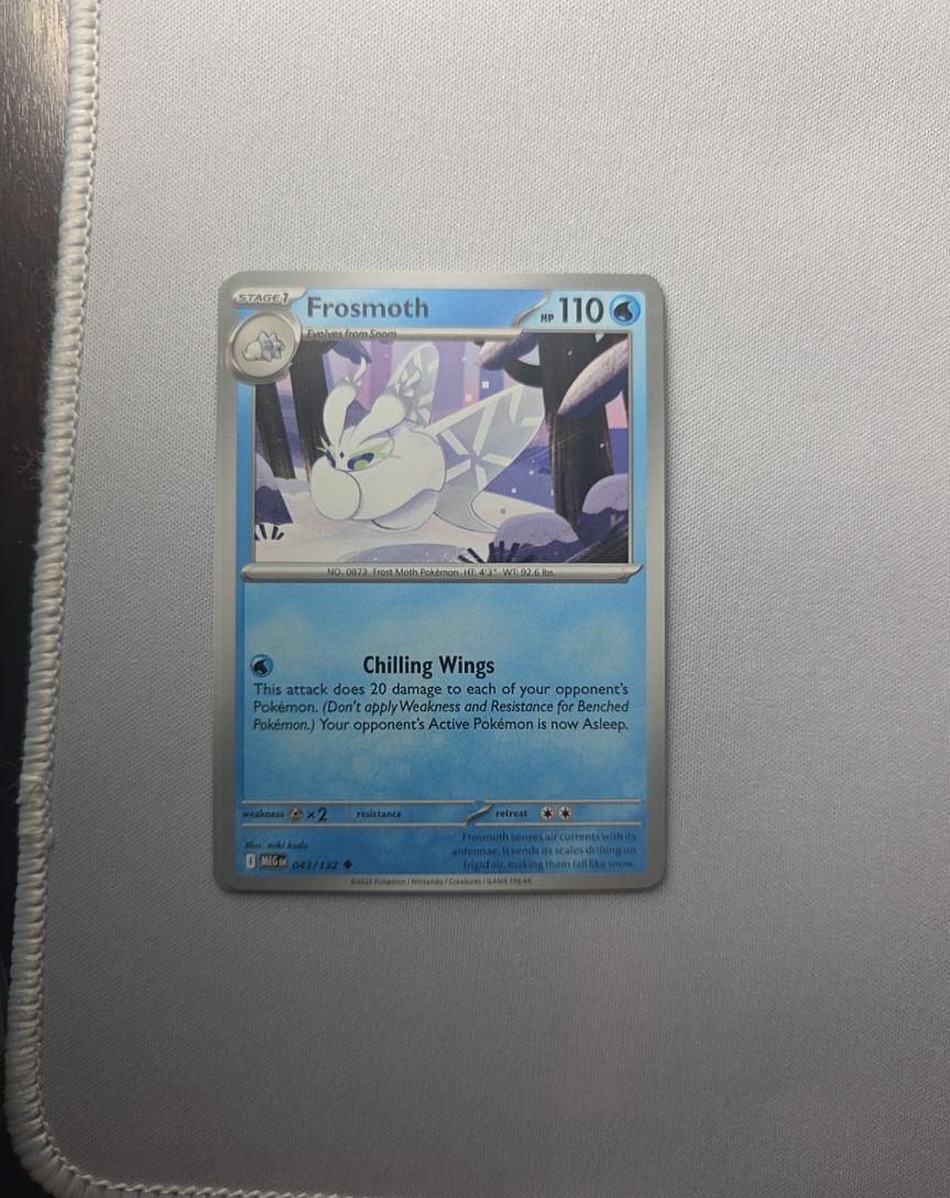 2025 Pokemon Mega Evolutions #043 Frosmoth — front