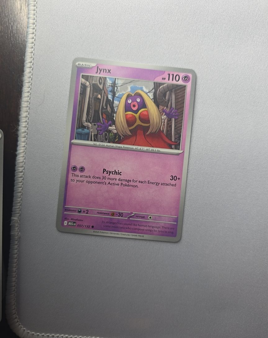 2025 Pokemon Mega Evolution #057 Jynx — front