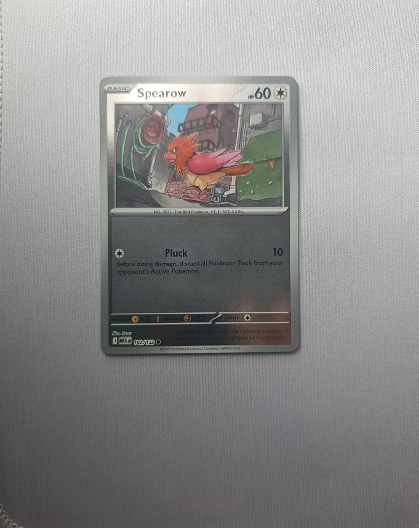 2024 Pokemon Surging Sparks #102 Spearow — front