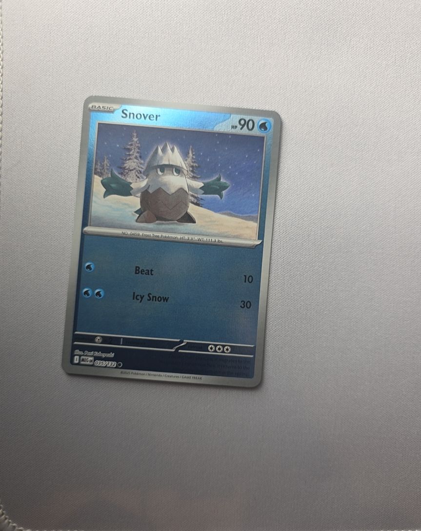 2025 Pokemon Mega Evolution #035 Snover — front