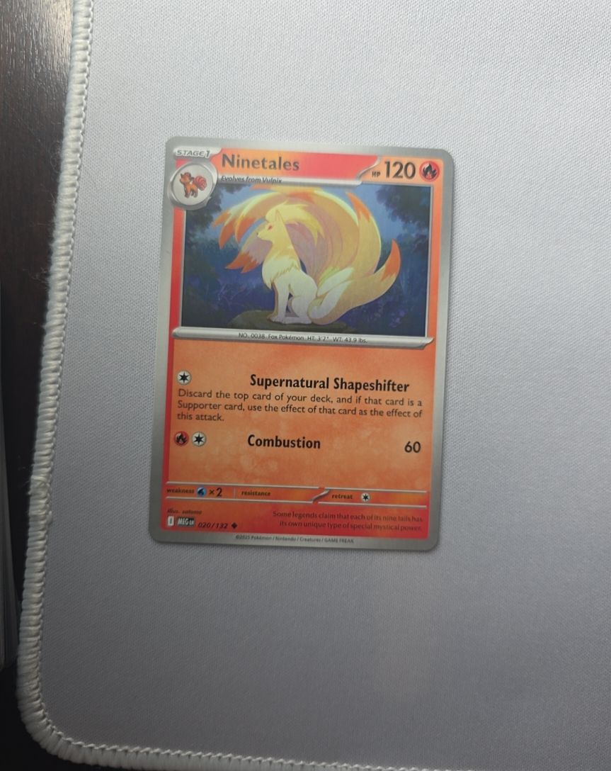 2025 Pokemon Mega Evolution #020 Ninetales — front