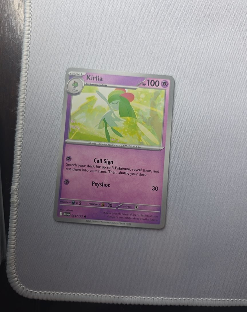 2023 Pokémon Mega Evolution #059 Kirlia — front