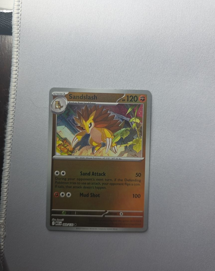2023 Pokemon Mega Evolution #069 Sandslash — front