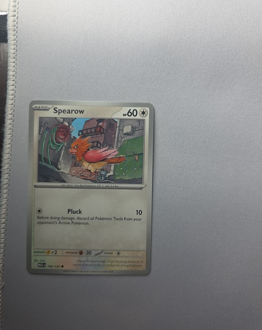 2025 Pokemon Mega Evolution #102 Spearow — front