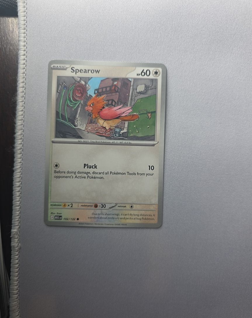2013 Pokemon Mega Evolution #102 Spearow — front