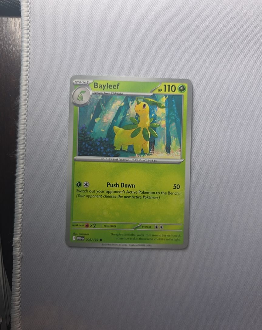2023 Pokemon TCG Mega Evolution #009 Bayleef — front