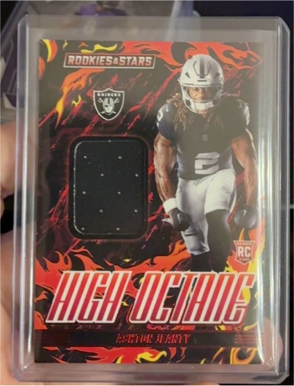 2025 Panini Rookies & Stars High Octane #HOM-AJY Ashton Jeanty — front