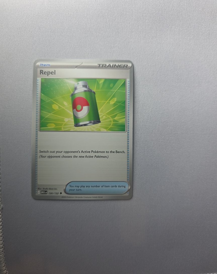 2025 Pokemon Mega Evolution #126 Repel — front