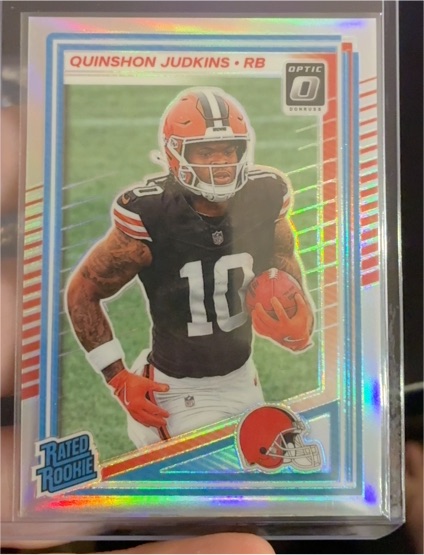 2025 Donruss Optic #252 Quinshon Judkins — front