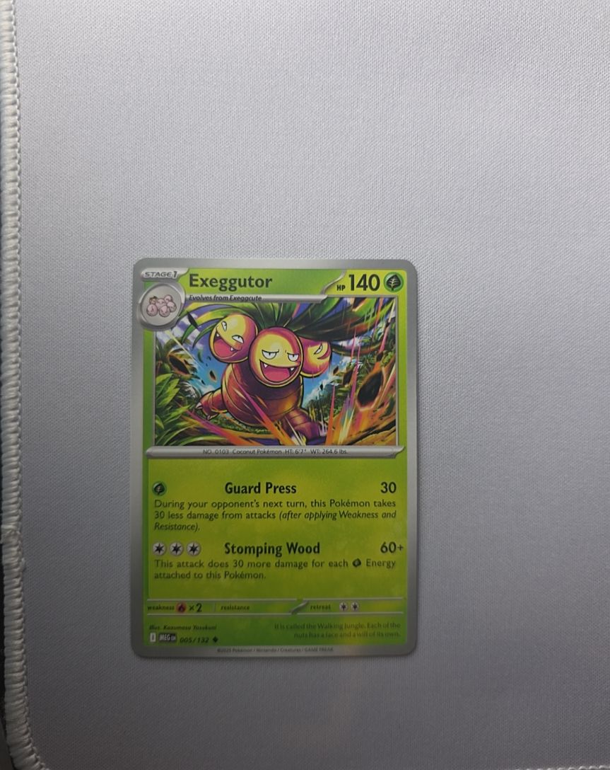 2025 Pokemon Mega Evolution #005 Exeggutor — front