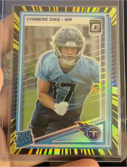 2025 Donruss Optic #269 Chimere Dike — front