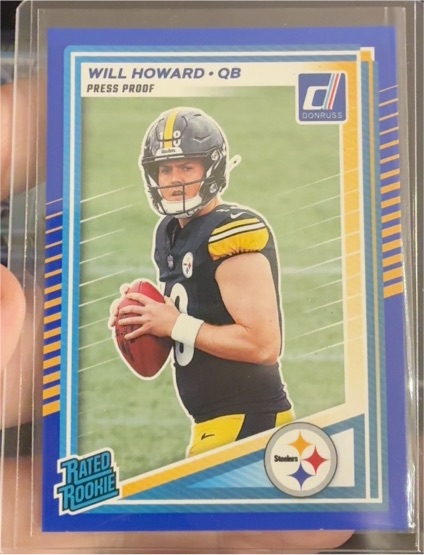 2025 Panini Donruss #309 Will Howard — front