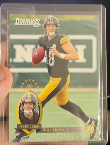 2025 Donruss #31 Will Howard Retro 1995 — front
