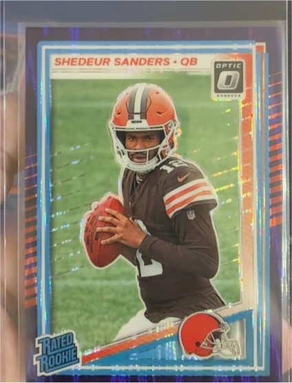 2025 Donruss Optic #203 Shedeur Sanders — front