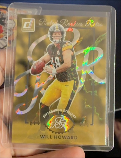 2025 Donruss #15 Will Howard Rated Rookie Retro — front