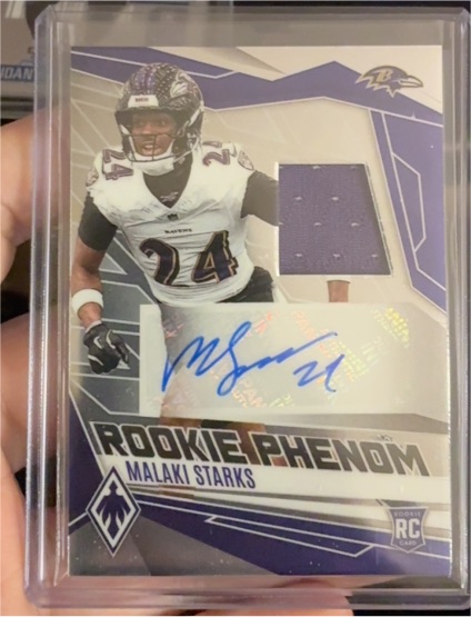 2025 Panini Phoenix Rookie Phenom #RPH-MSS Malaki Starks — front