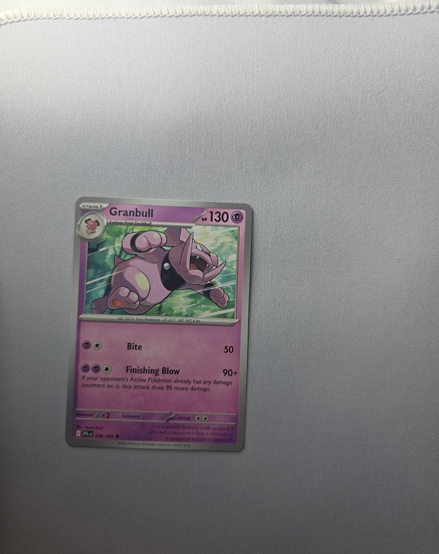 2023 Pokémon Paldea Evolved #038 Granbull — front