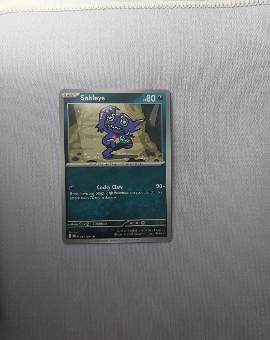 2023 Pokémon ME02: Phantasmal Flames #059 Sableye — front