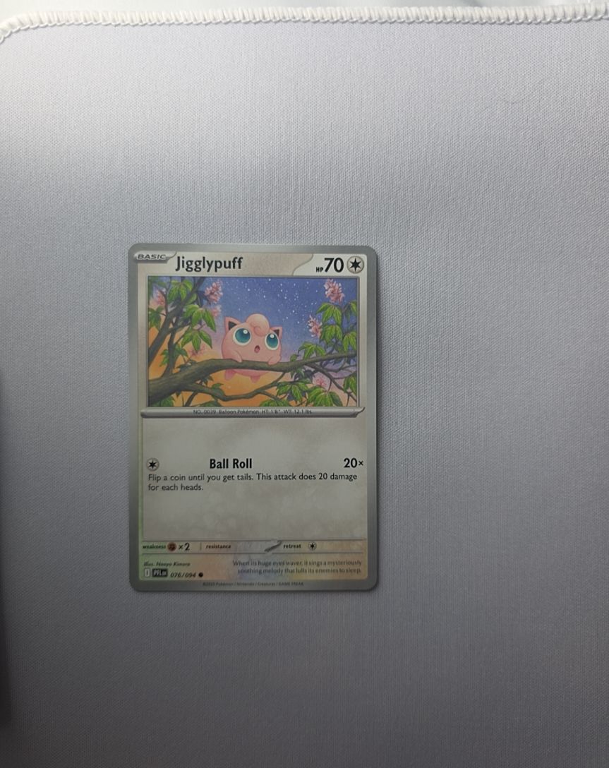 2022 Pokémon TCG 076/094 Jigglypuff Phantasmal Flames — front