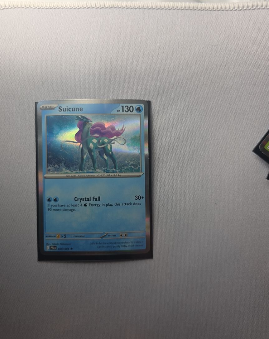2025 Pokémon ME02 #026 Suicune — front