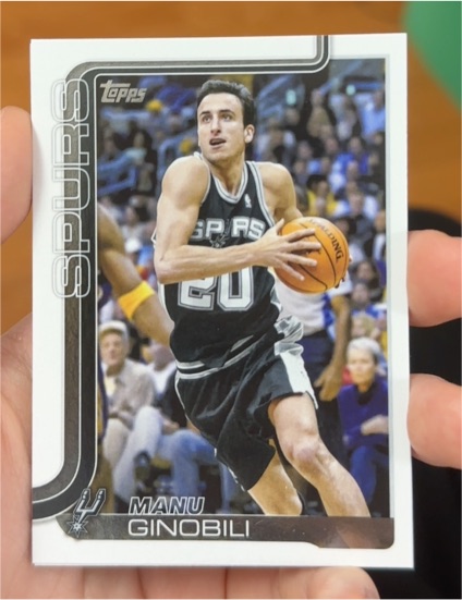 2025-26 Topps #262 Manu Ginobili — front