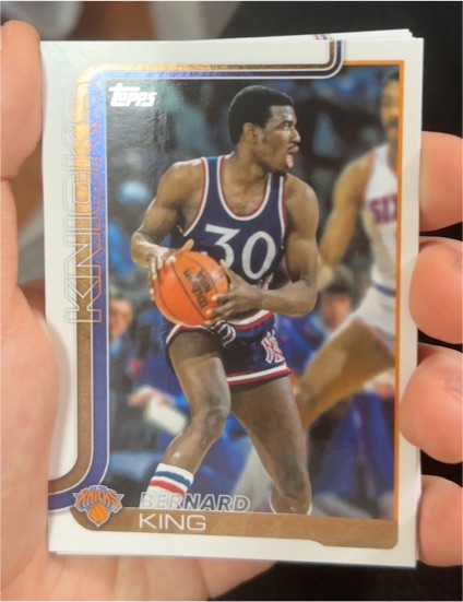 2025-26 Topps #268 Bernard King — front