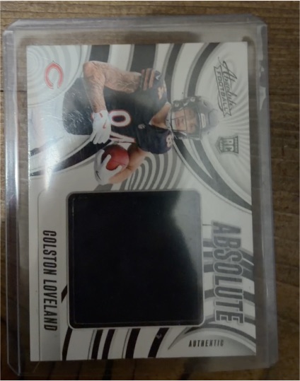 2025 Panini Absolute Authentic Patch #AJ-CLV Colston Loveland — front