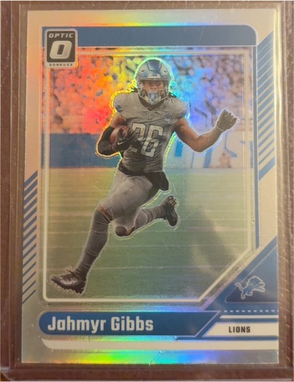 2024 Panini Donruss Optic #64 Jahmyr Gibbs — front