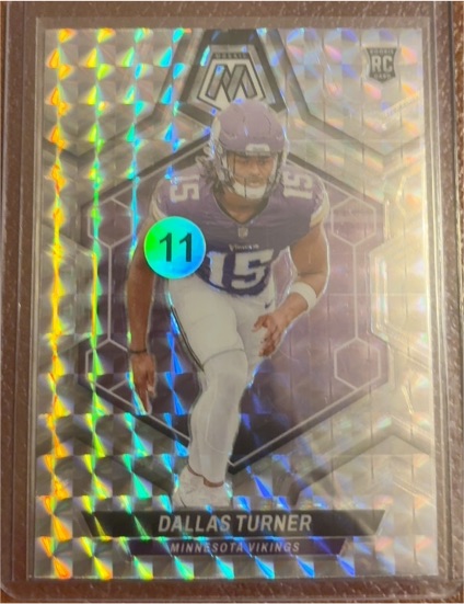 2023 Panini Mosaic #11 Dallas Turner — front