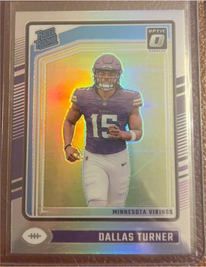 2024 Donruss Optic #224 Dallas Turner — front