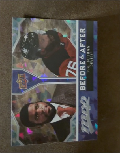 2021-22 Upper Deck MVP #BA-5 P.K. Subban Before & After — front